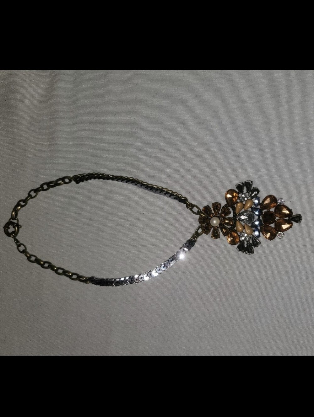 Anthropologie Necklace Jewel Necklace Vintage Anthropologie Jewelry Necklace New - Picture 11 of 12